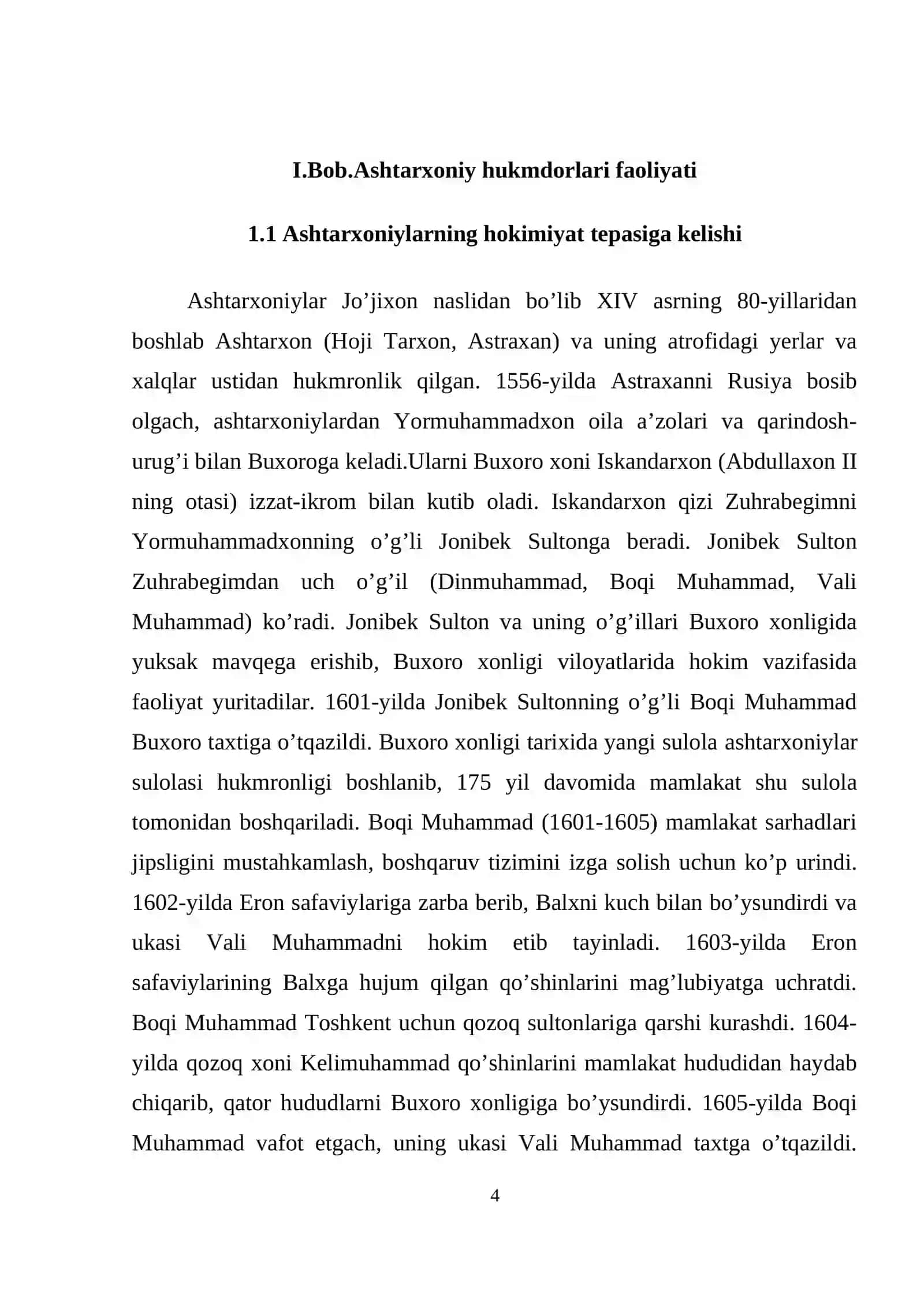 ASHTARXONIY HUKMDORLARI FAOLIYATI 4