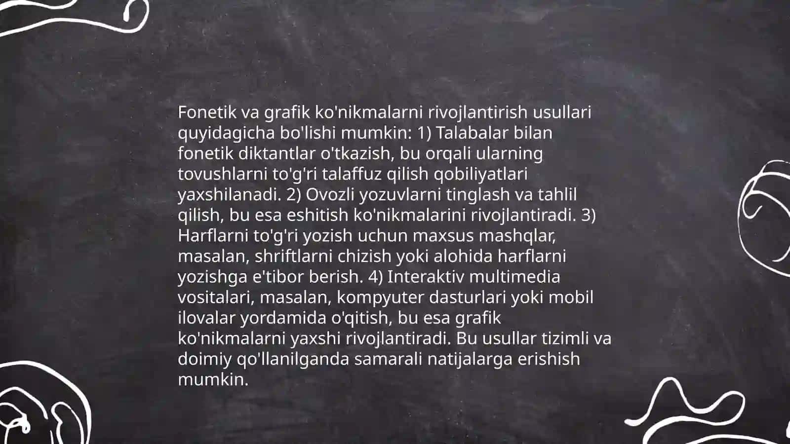 Fonetika va Grafika Asoslari 4
