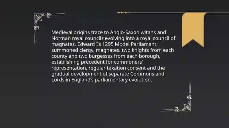 Political system of the UK (formation of the Parliament) - Baxtiyorova Bahora 4