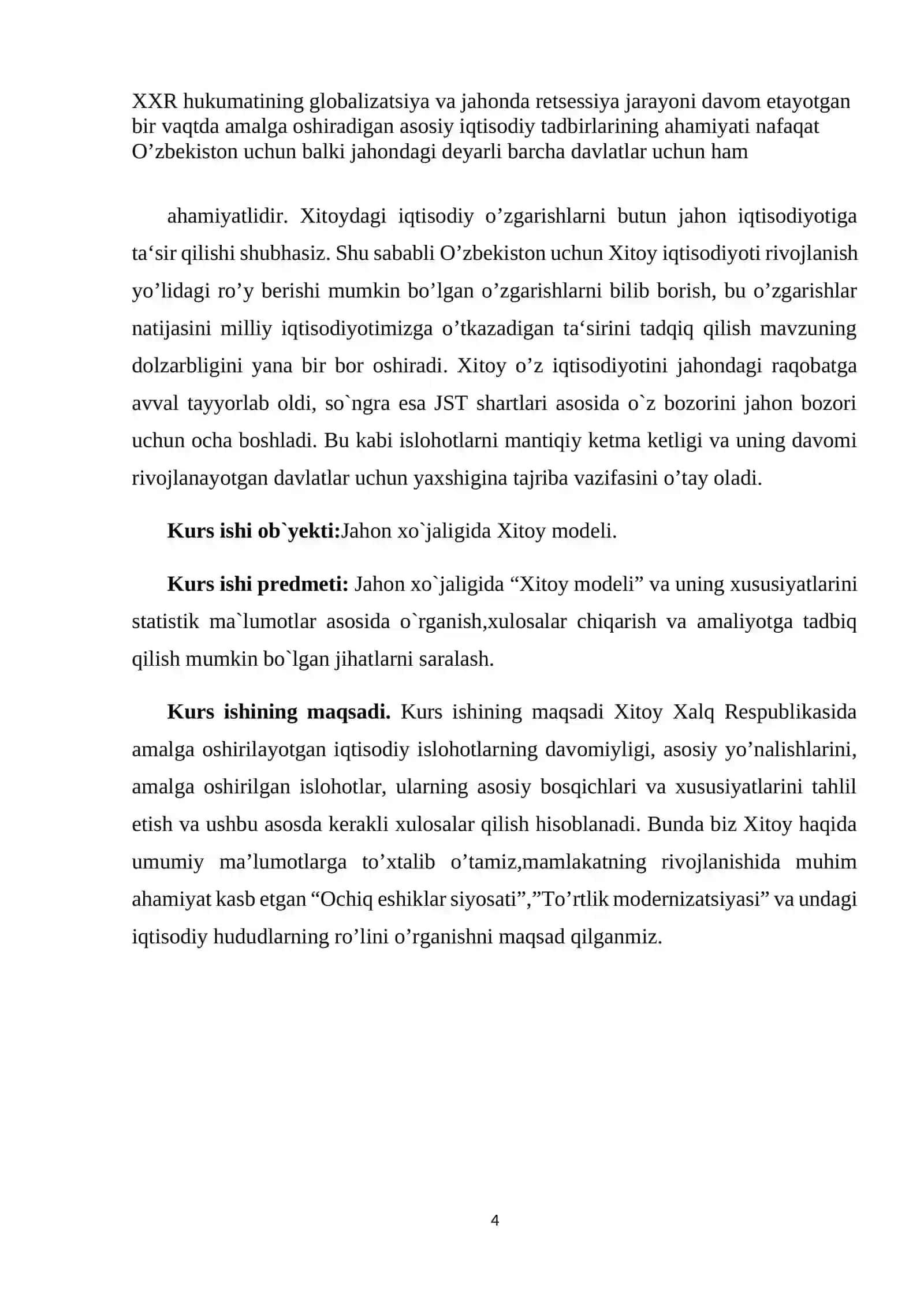 Milliy va Jahon Iqtisodiyoti 4