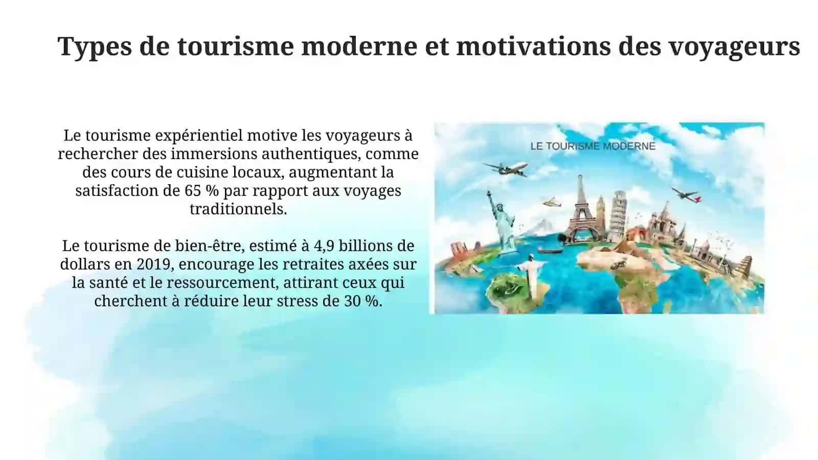 Le tourisme moderne 4