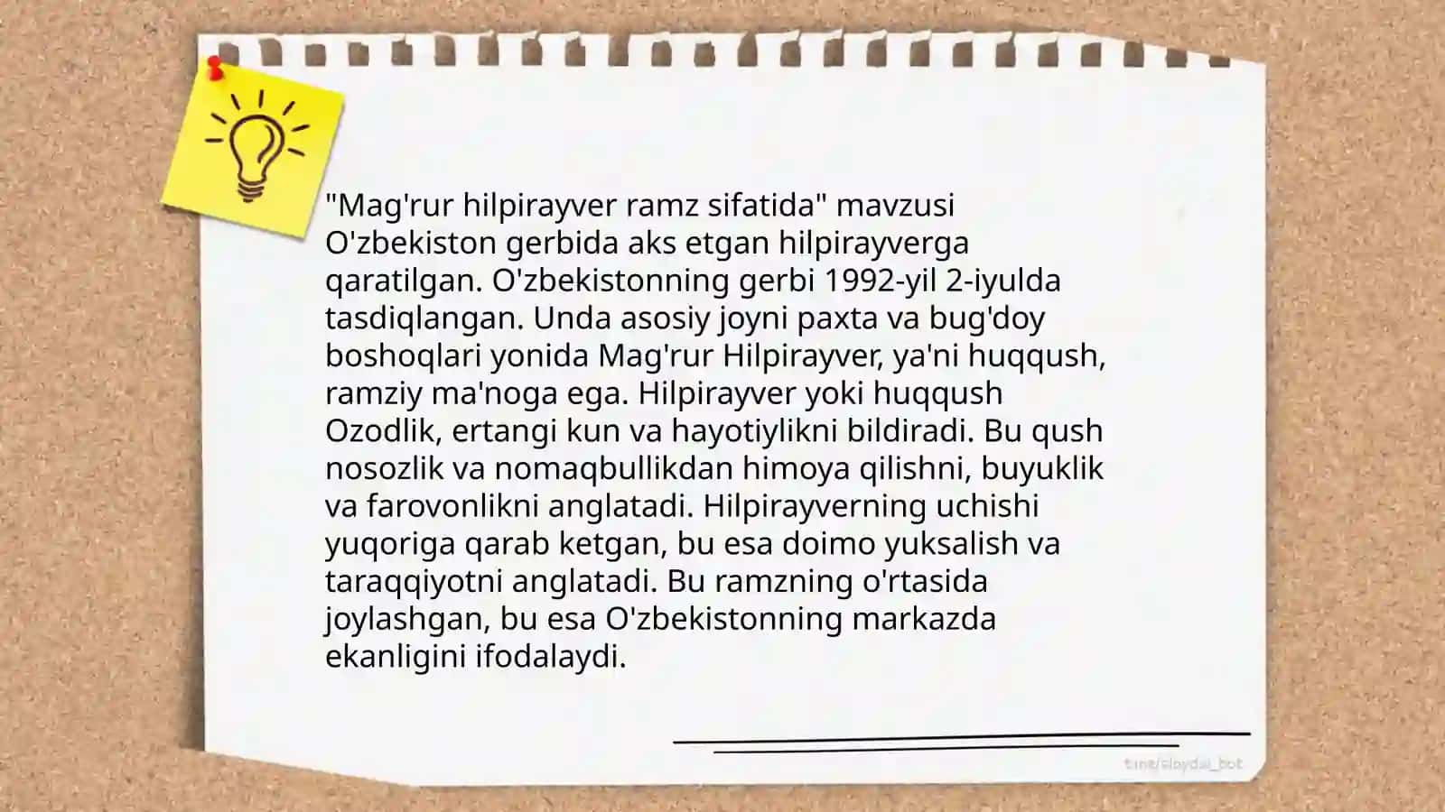 Magʻrur hilpirayver. Vatan bayrogʻi 4