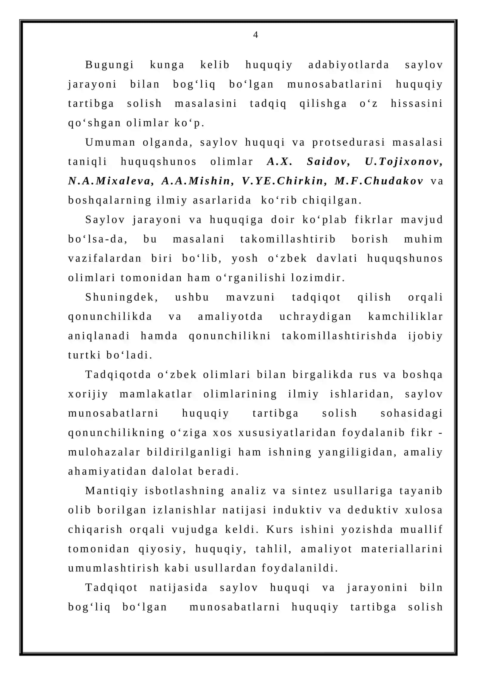 XORIJIY MAMLAKATLARDA SAYLOV JARAYONI 4