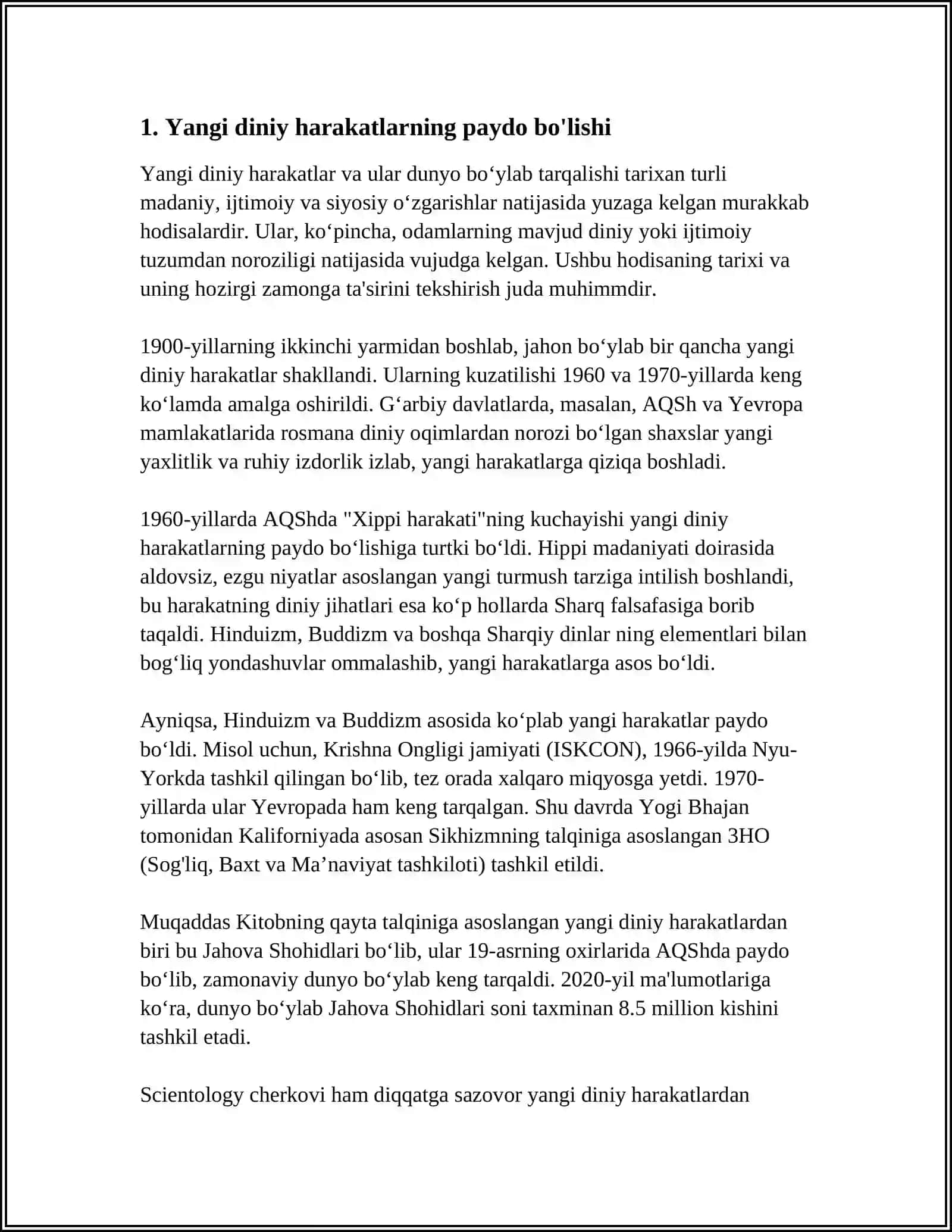 YANGI DINIY HARAKATLARNING ZAMONAVIY FAOLIYAT USLUBLARI 4