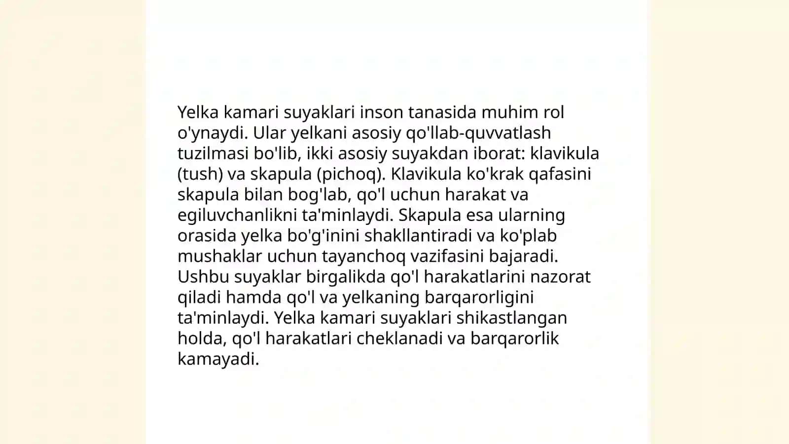 Yelka kamari suyaklari 4