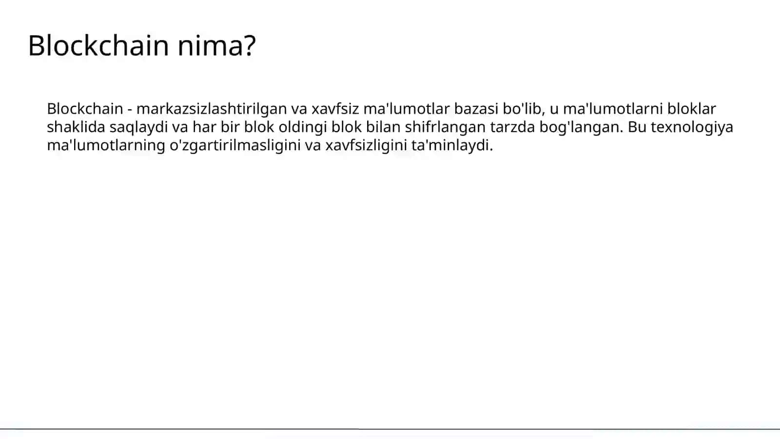 Blockchain va raqamli iqtisodiyot 4