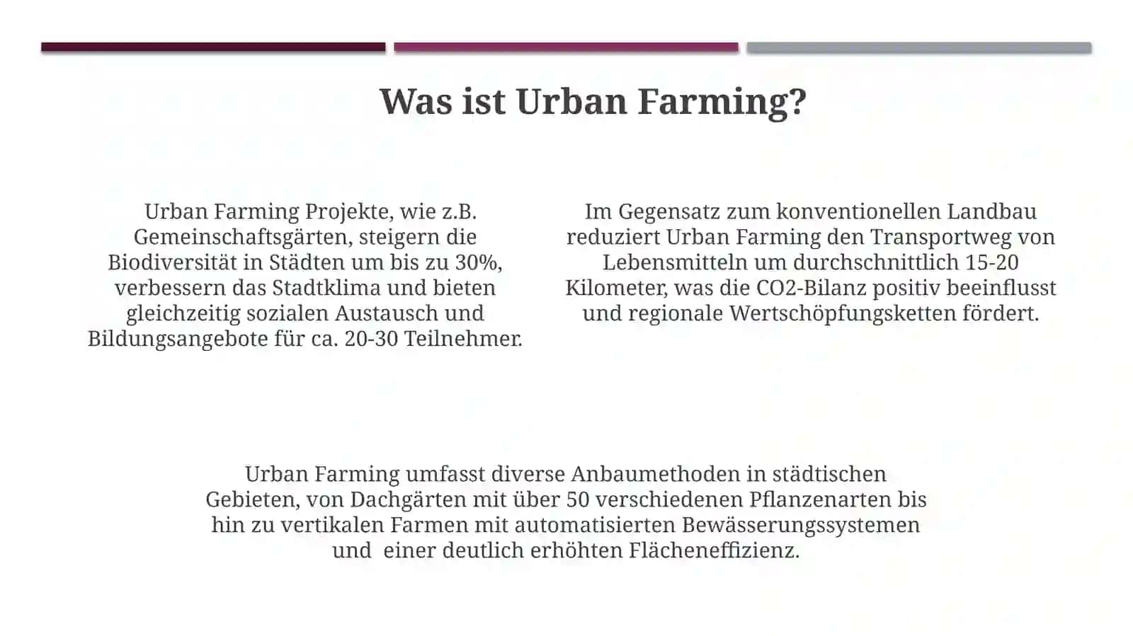 Landwirtschaft in der Stadt 4