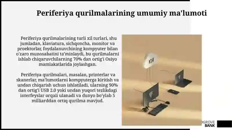 Yordamchi Qurilmalar, Kompyuterning Asosiy Qurilmalari, Periferiya Qurilmalari 4