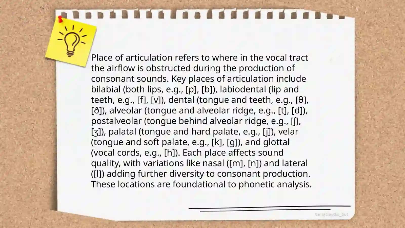Classification of English Consonants 4