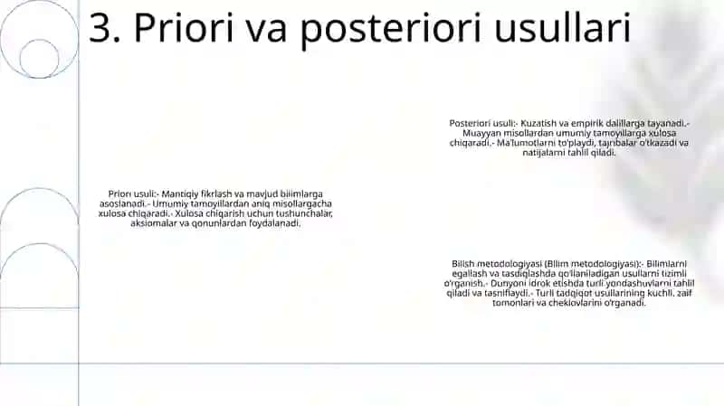 Bilish Metodologiyasi 4