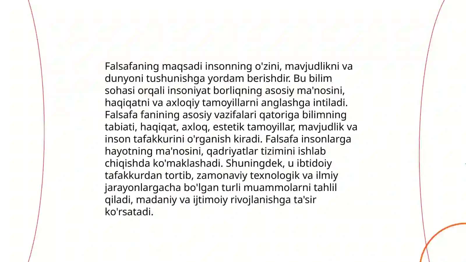 Falsafaning fundamental katigoriyasi 4
