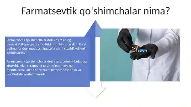 Farmatsevtik qo‘shimchalar biofoydalilikka ta'siri 4