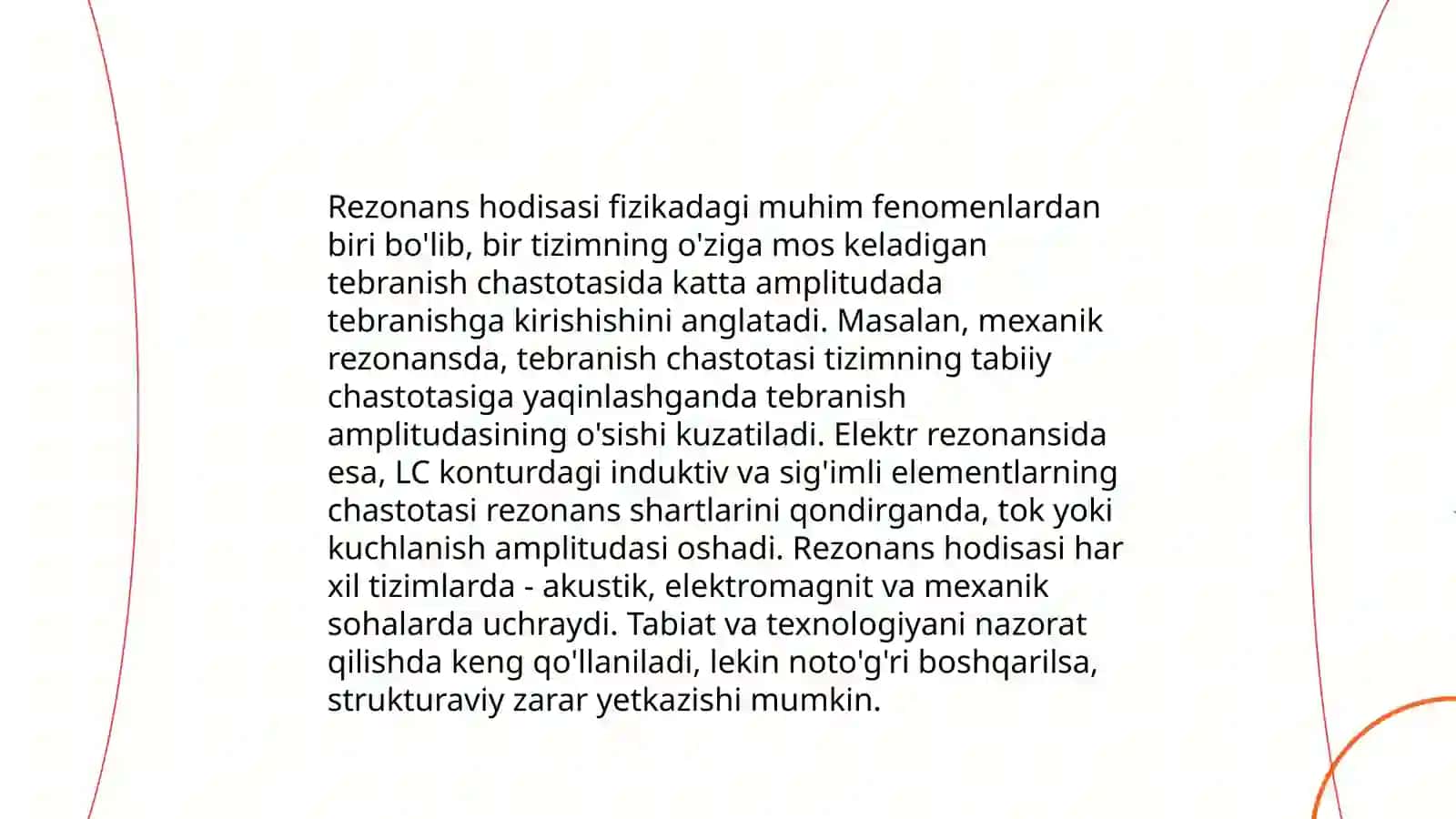 O'zgermeli tok shinjirindag‘i rezonans qubilisi 4