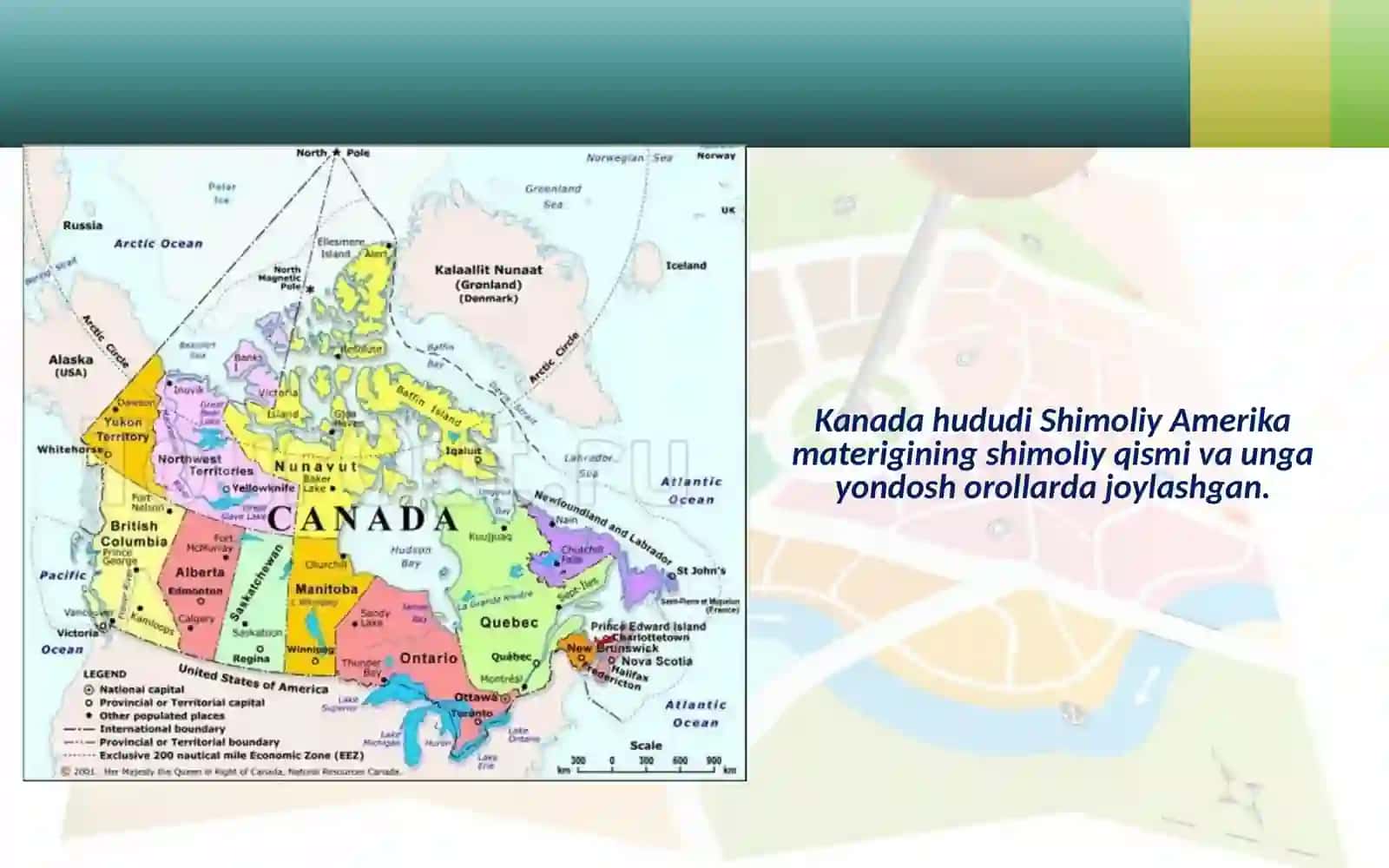 Kanada: iqtisodiy-geografik tavsifi 4