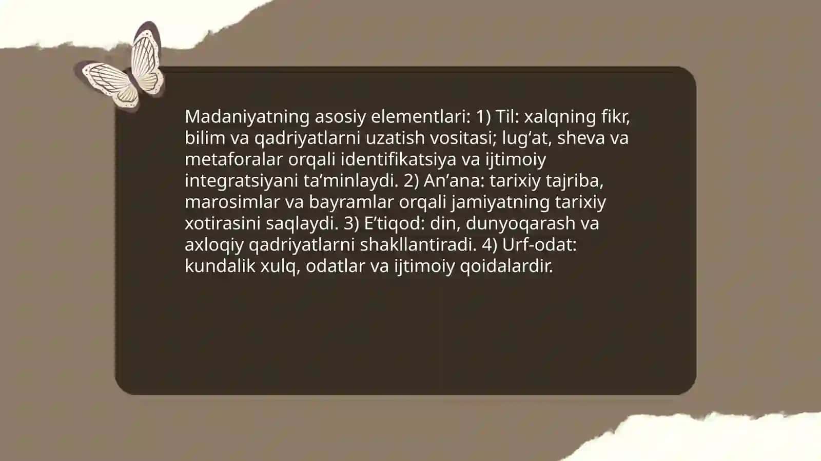 Madaniyat va svilizatsiya 4