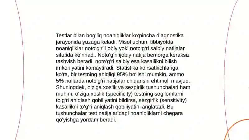 Test metodining yutuq va kamchiliklari 4