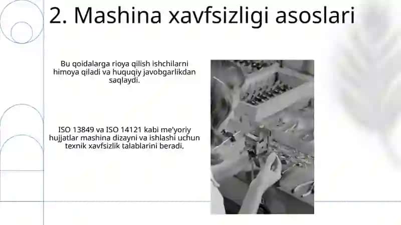 Mashina va mехanizmlar uchun tехnika хavfsizligi talablari 4