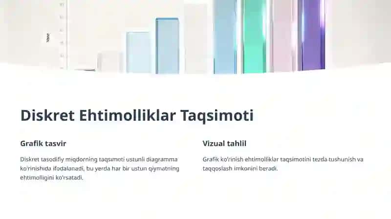 Tasodifiy Miqdorlar Sistemasining Sonli Xarakteristikalari 4