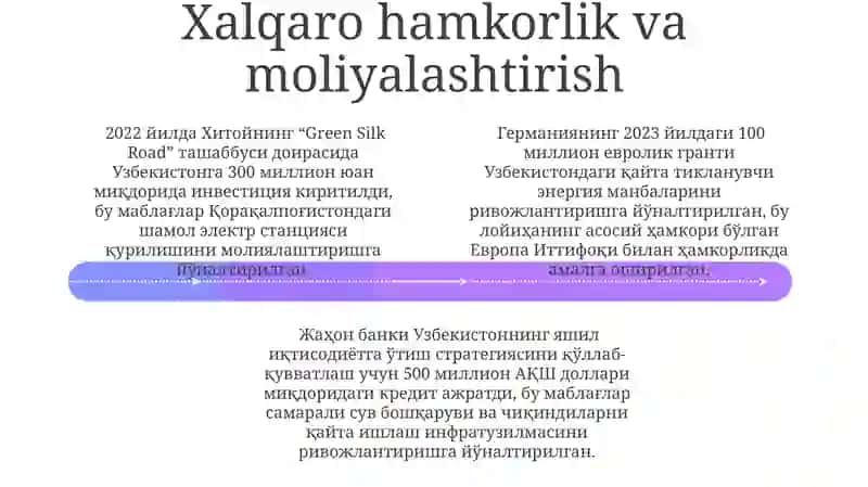 O'zbekistonning yashil iqtisodiyotga oid tashabbuslari 4