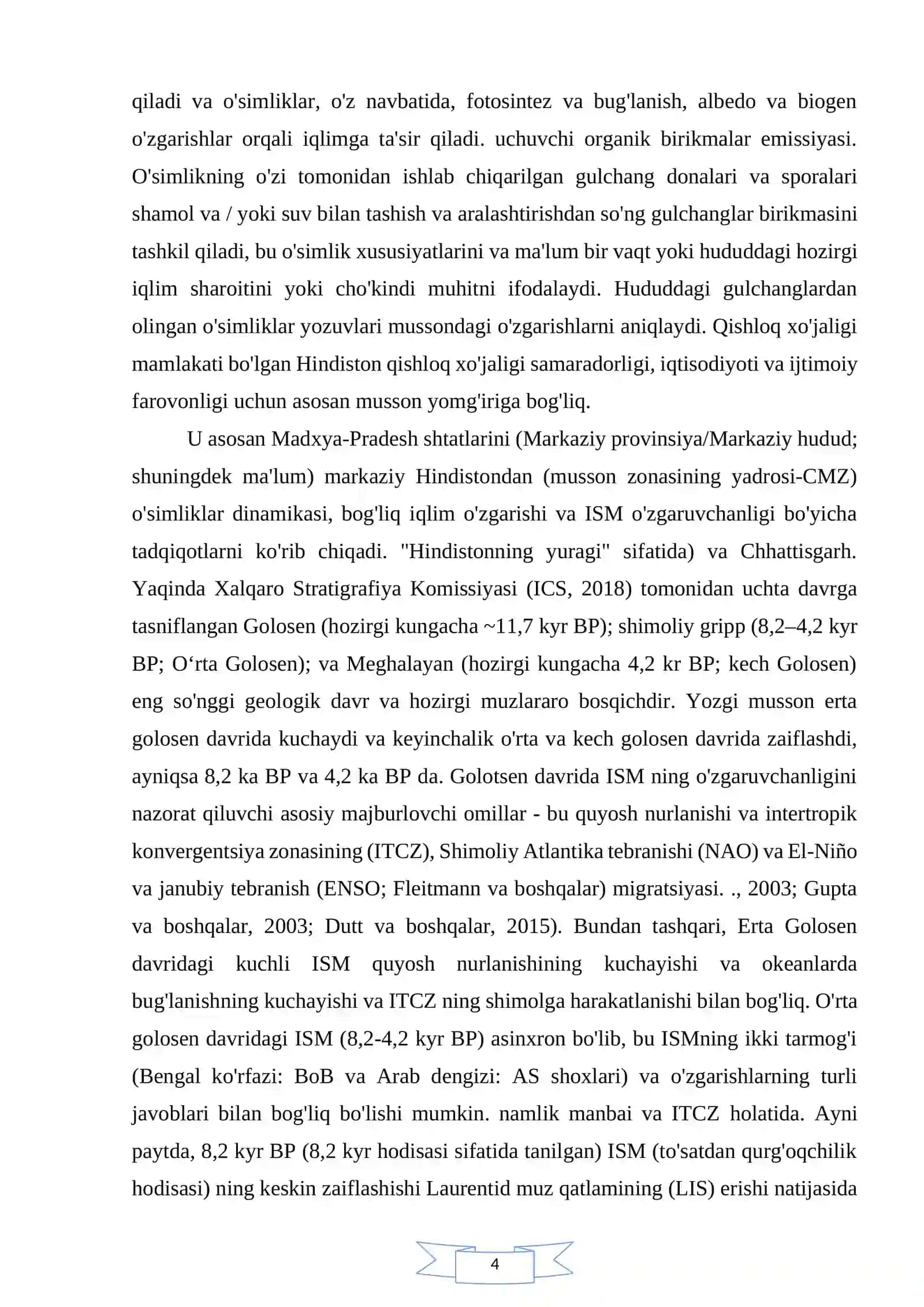 O’simliklar qoplamining dinamikasi 4