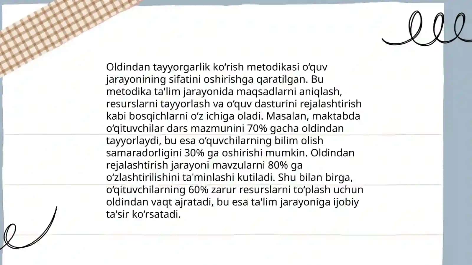 Faollikka asoslangan o‘qitish usullari 4