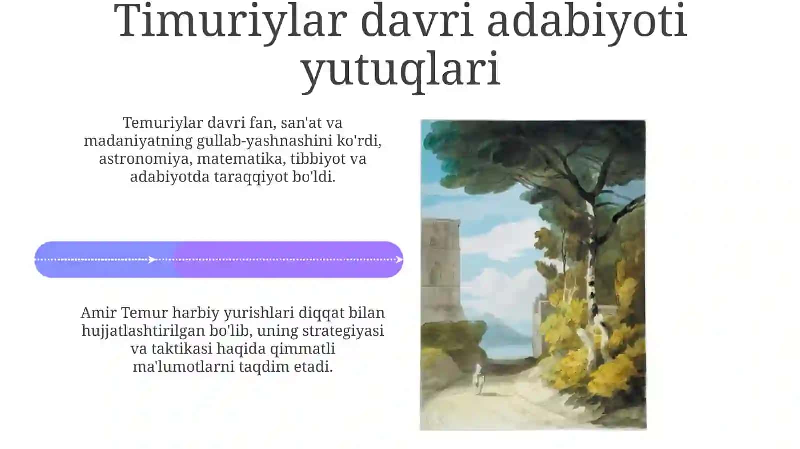 Amir Temur Harbiy Statistika Bosqichlari 4