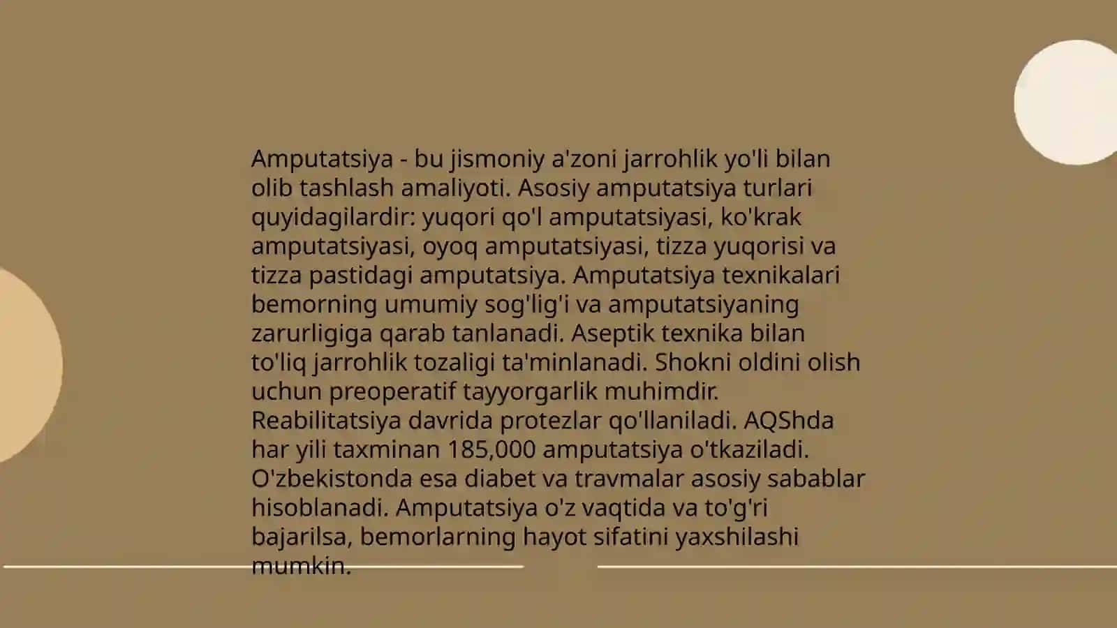 Bolalarda amputatsiya xususiyatlari 4