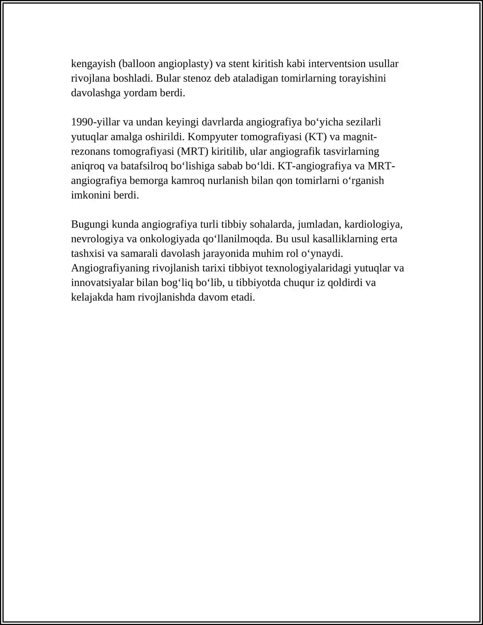 ANGIOGRAFIK TEKSHIRUVLAR 4