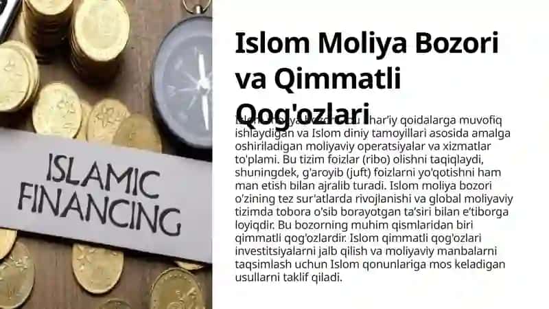 Islom Moliya Bozori va Qimmatli Qog'ozlari 4