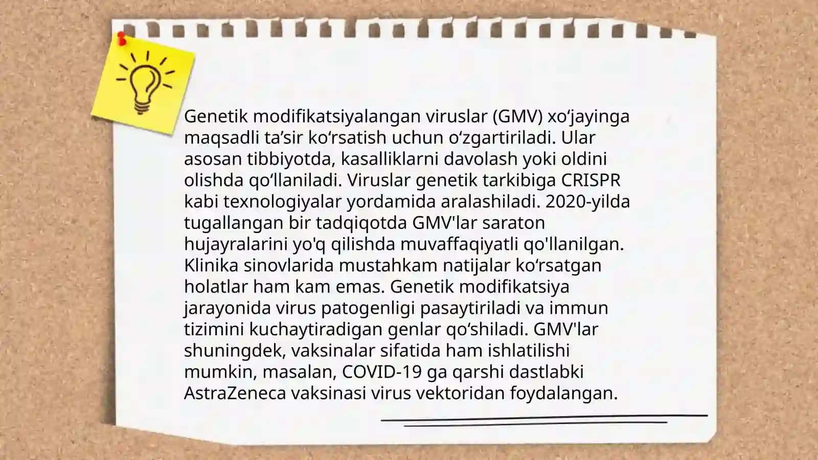 Viruslarning gen muhandislikda qollanilishi 4