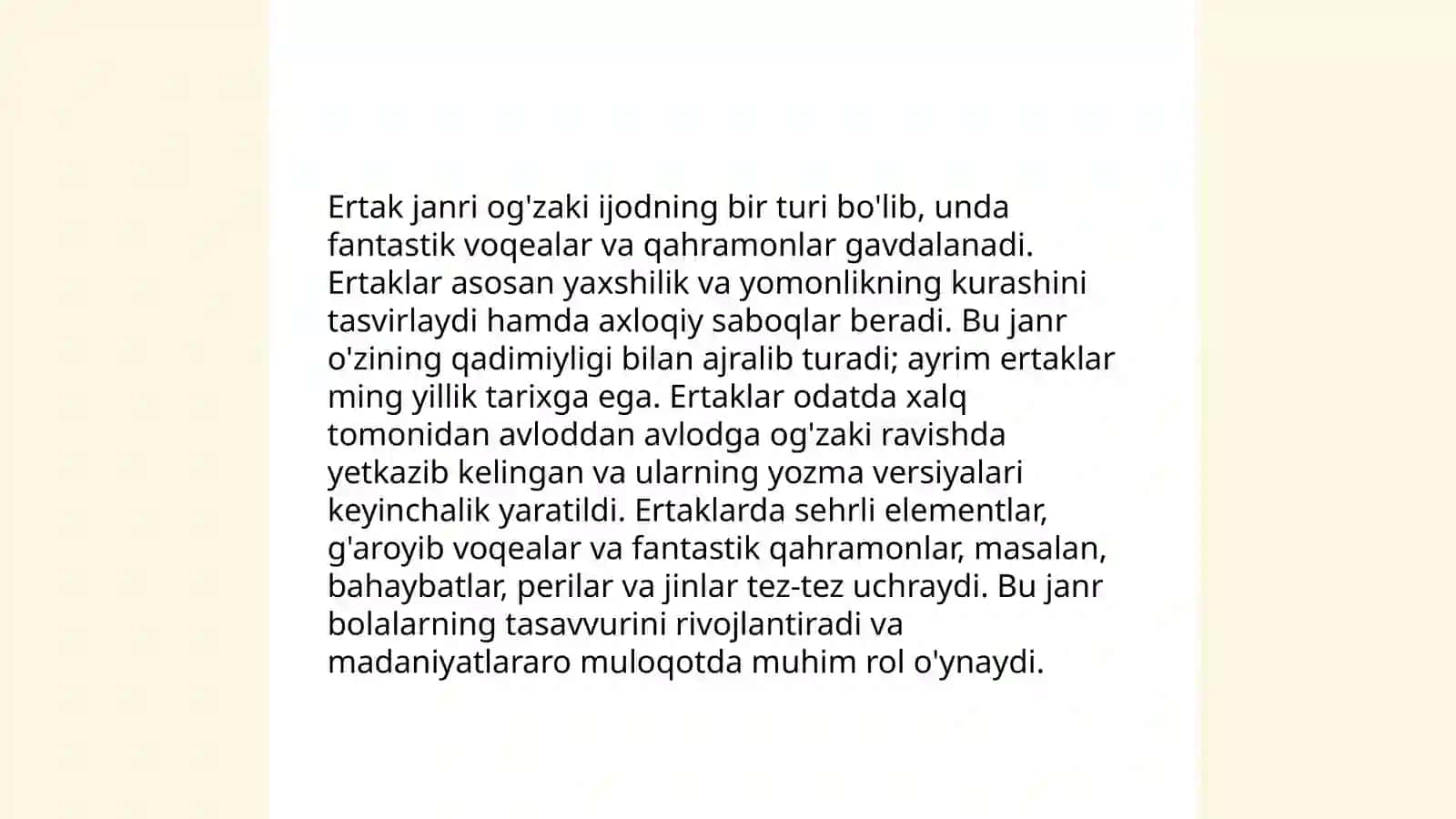 Adabiy ertaklarning shakllanishi va taraqqiyot xususiyatlari 4