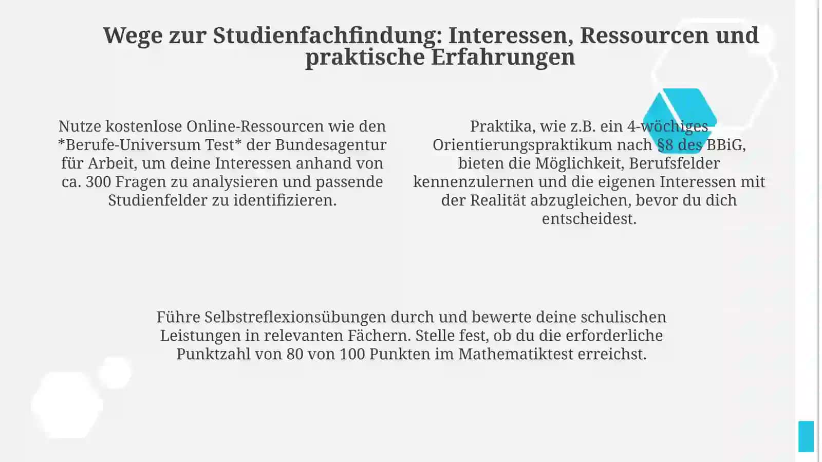 Navigiere durch die Studienwahl: Ursachen, Auswirkungen und Wege nach vorn 4