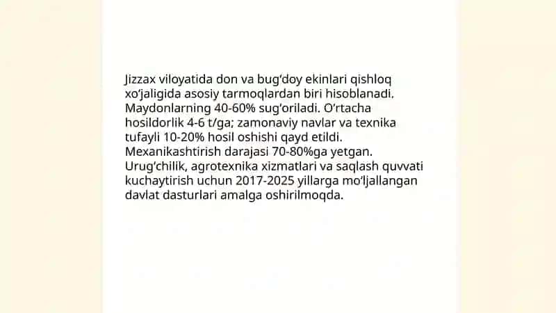 Paxta yetishtirish texnologiyalari 4