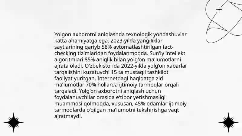 Axborot manbalarini tahlil qilish 4
