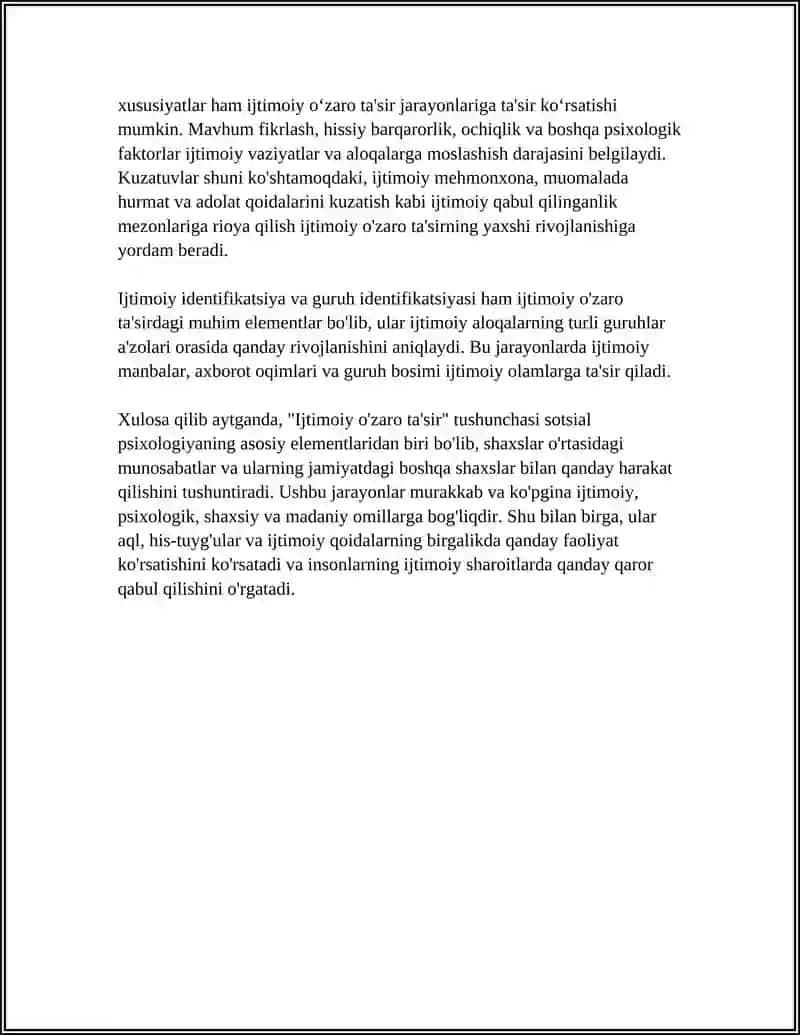 SATSIAL PSIXOLOGIYADA ASOSIY TUSHUNCHALAR 4