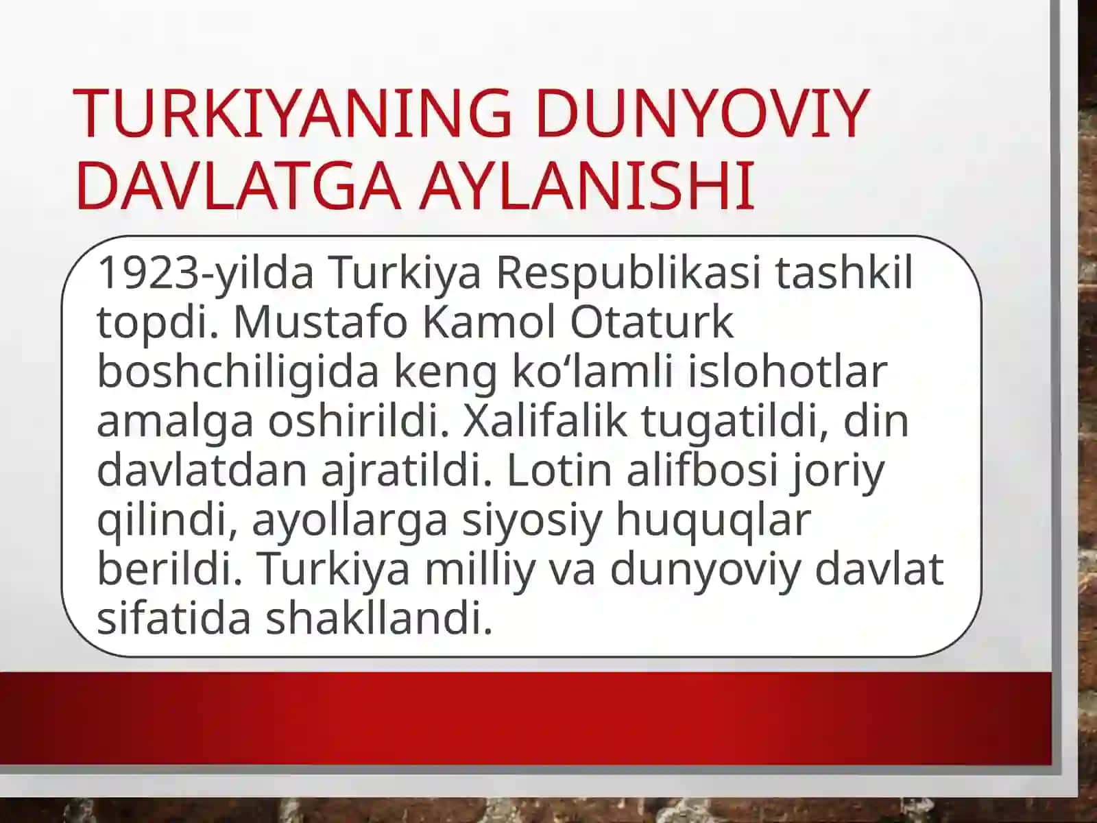 Jahon urushlari oralig'i dash yosi hayot 4