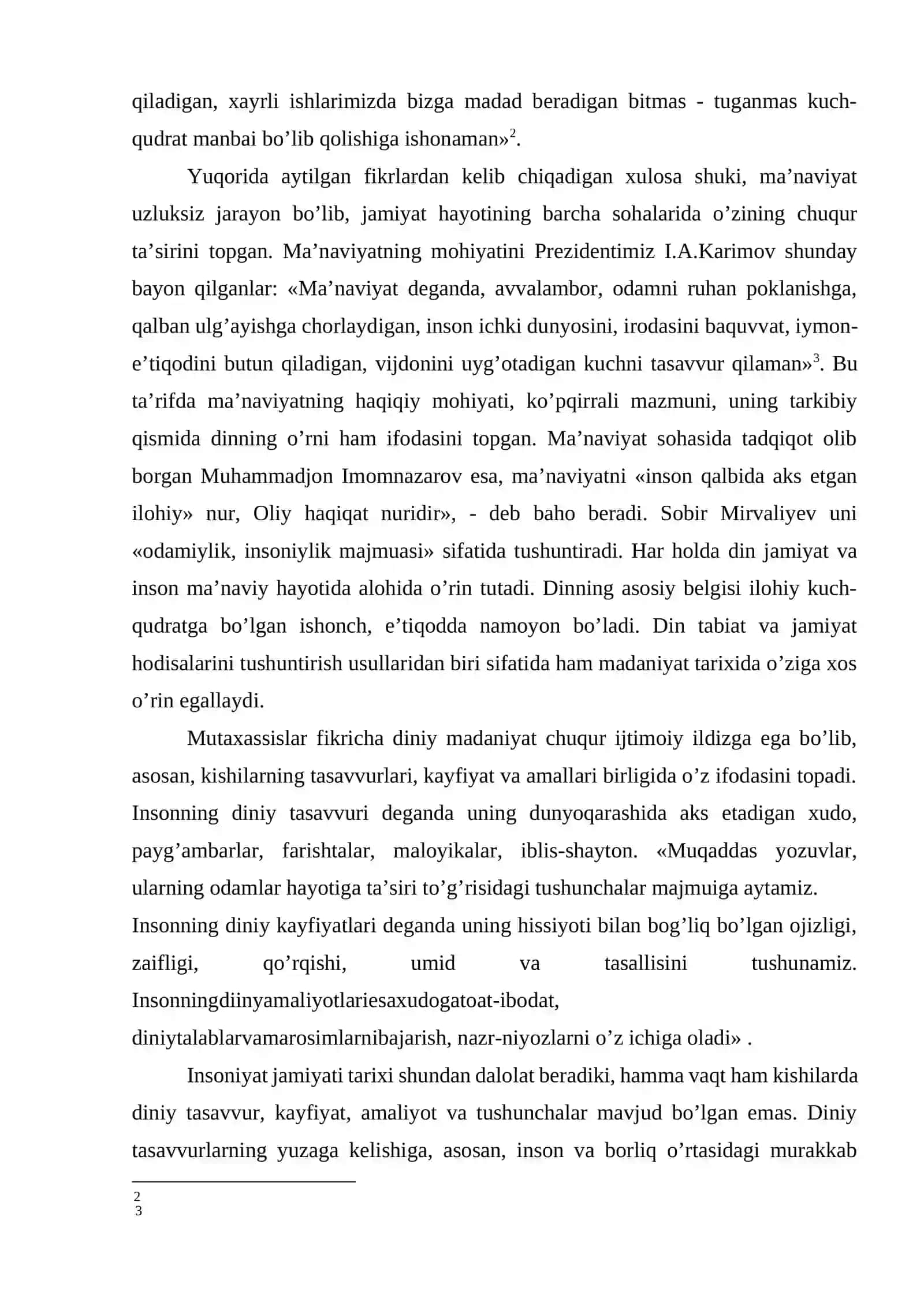 DINIY MADANIY AN'ANALARNING JAMIYAT TARAQQIYOTIGA TA'SIRI 4