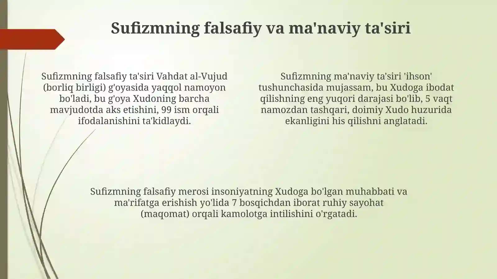 Sufizmning kelib chiqishi va asosiy g'oyalari 4