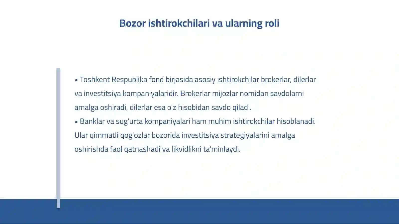 Toshkent Respublika fond birjasi 4