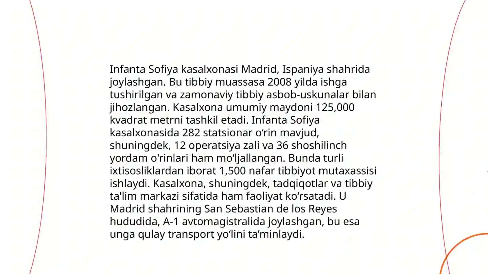 Infanta Sofiya kasalxonasi 4