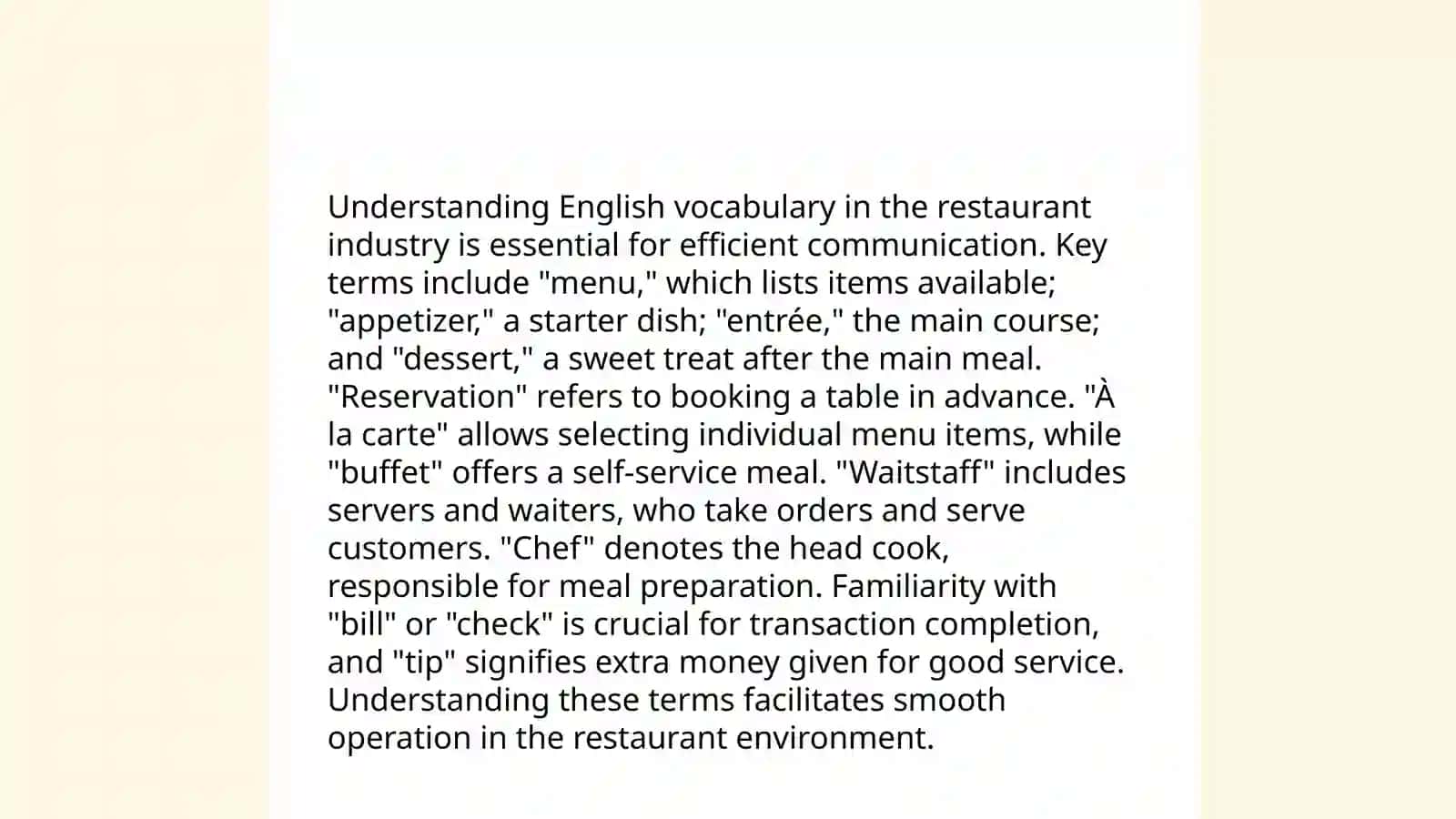 English for Hotel Front Desk Operations 4
