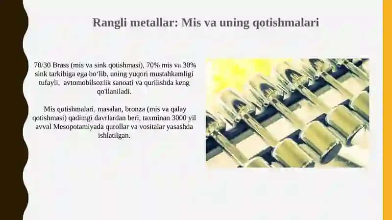 Metallar va qotishmalar 4