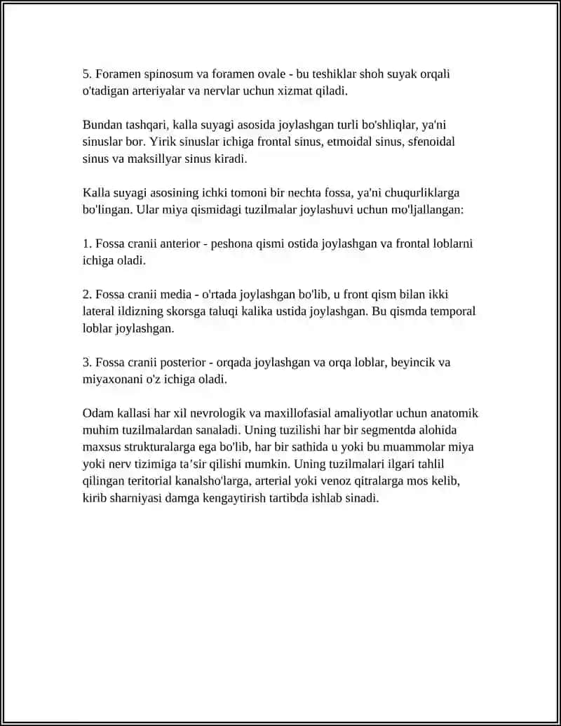 Kalla suyagi asosining umumiy anatomiyasi 4