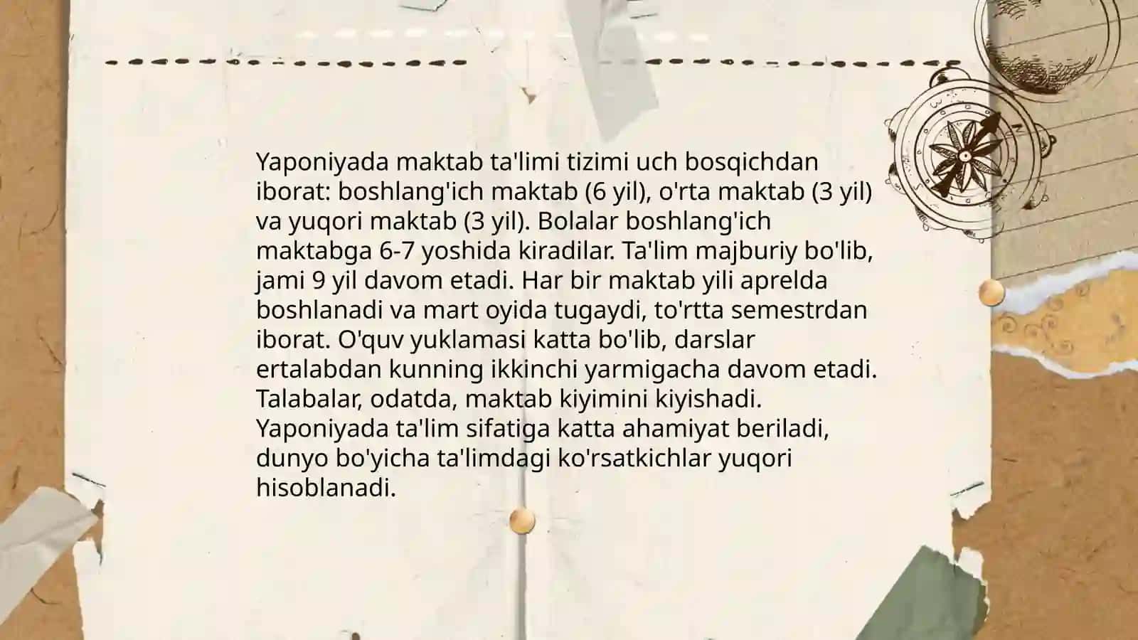Yaponiya taʼlim tizimi 4