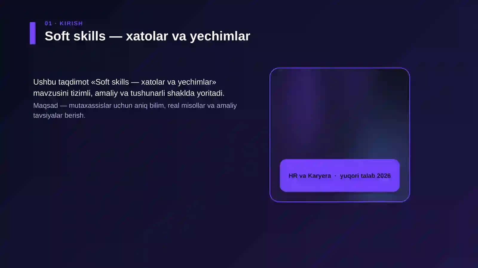 Soft skills — xatolar va yechimlar 4