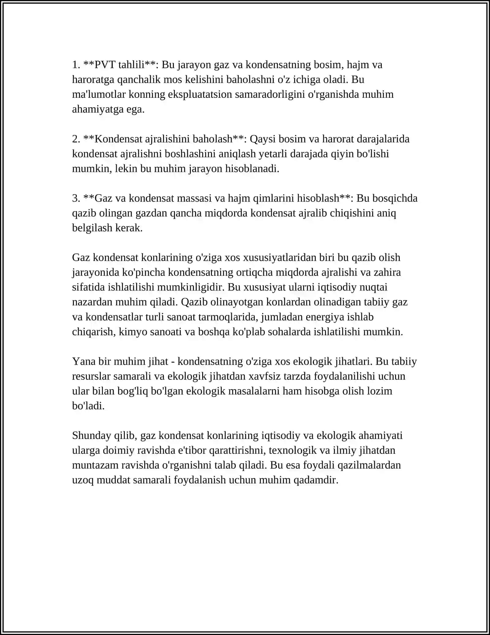 NEFT VA GAZ KONLARINI ISHGA TUSHIRISH 4