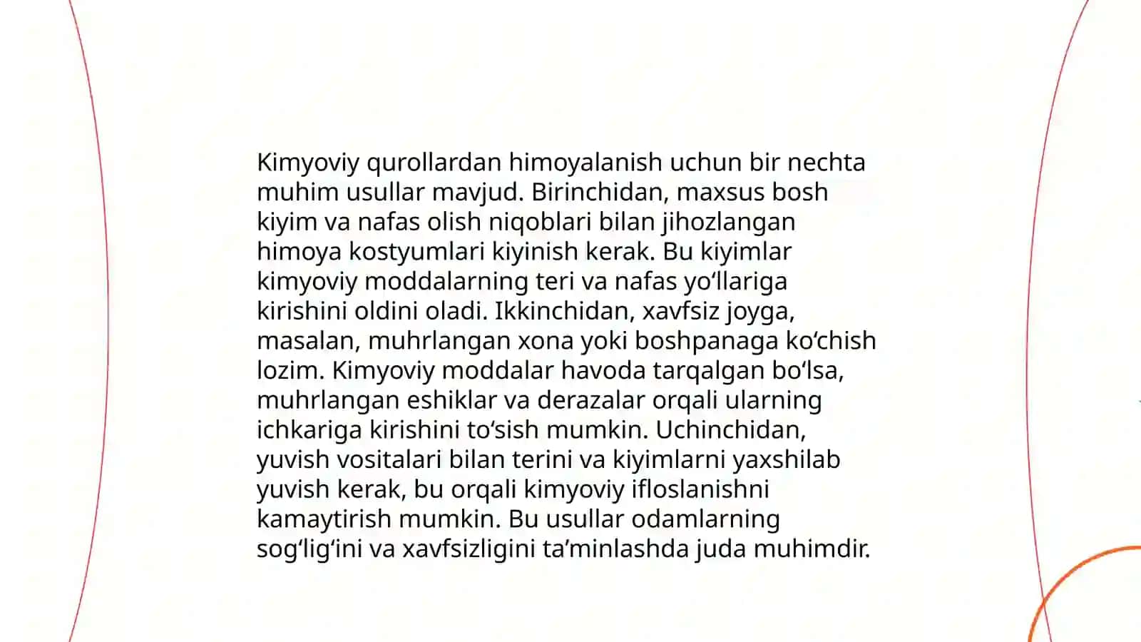 Aholini ommaviy qirg'in qurollaridan himoyalash 4