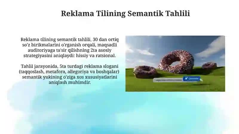 Reklamaning ijtimoiy - mazmun mohiyati 4