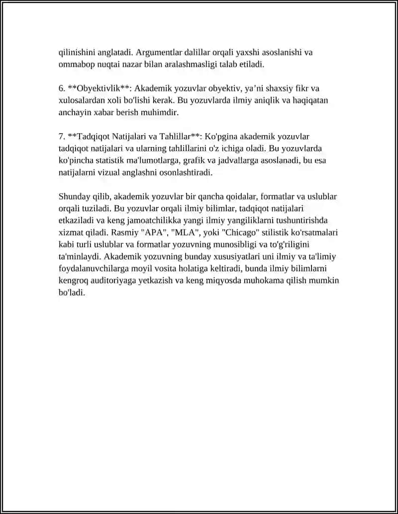 AKADEMIK YOZUVLAR 4