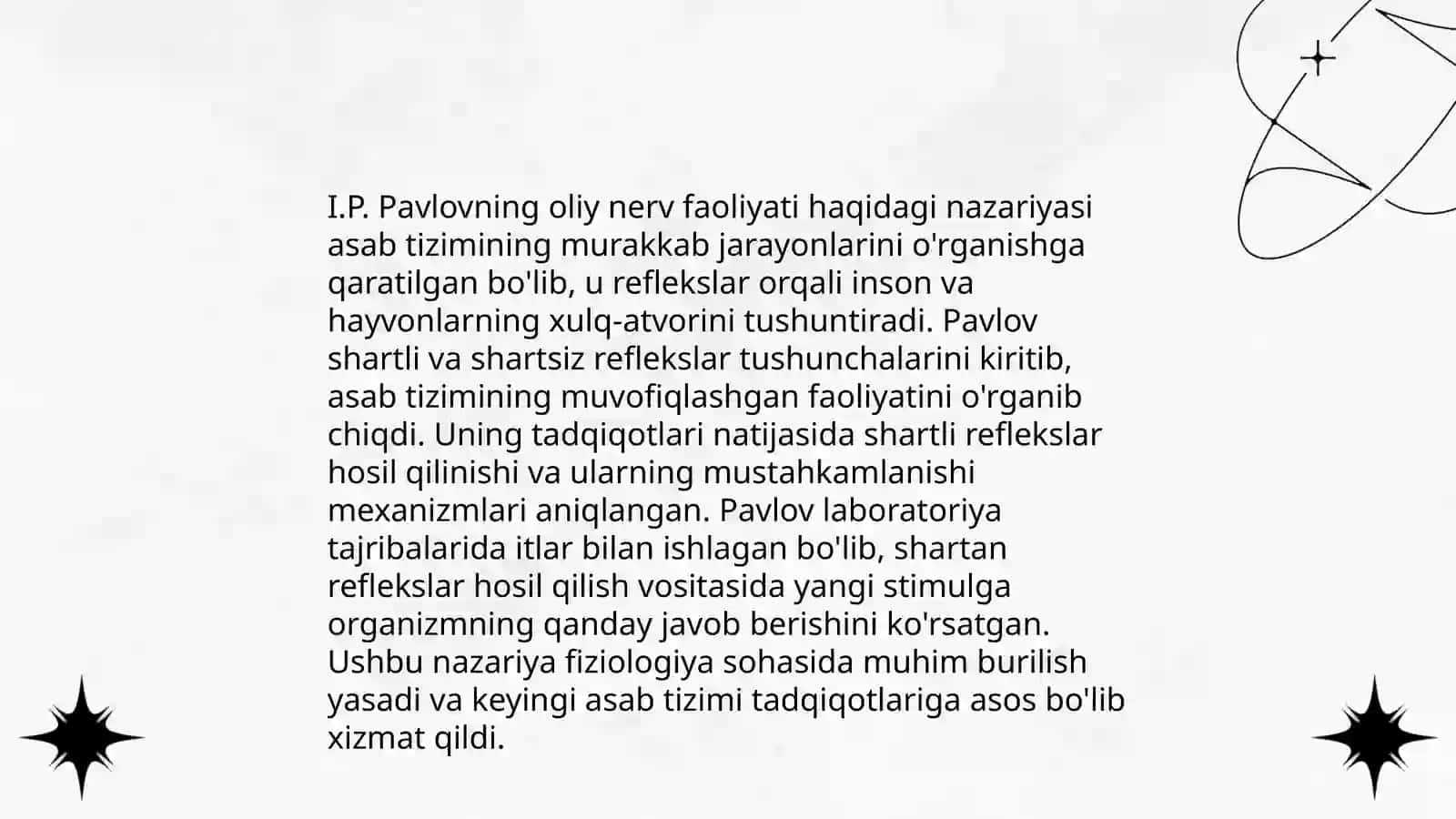 Oliy nerv faoliyatining tiplari 4